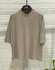 T-SHIRT BOXYFIT BEIGE CHIARO